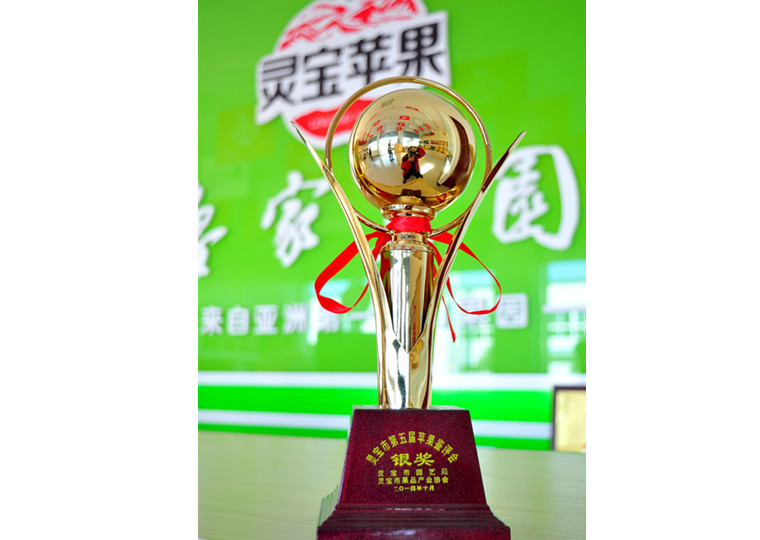 靈寶市第五屆蘋果鑒評會銀獎
